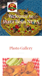 Mobile Screenshot of pizzabellanepa.com